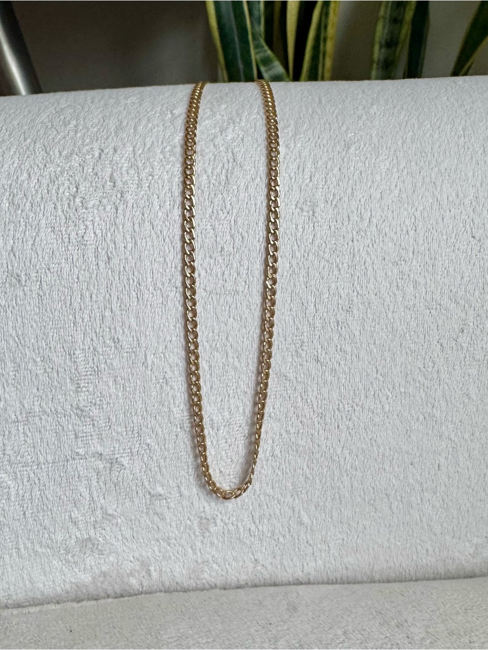 14K Solid Gold Chain Necklace